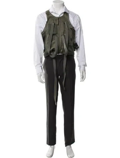 Pre-owned Alyx Vest In Green