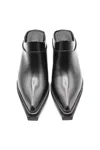 Alyx Dagger Mule In Leather In Black