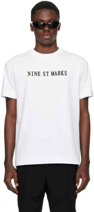 Alyx White 9sm T-shirt In Wth0001 White