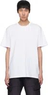 Alyx White Cotton T-shirt Set In White