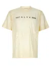 Alyx White Translucent Graphic T-shirt In White
