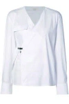 Alyx White Wrap Shirt In White
