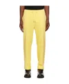 Alyx Yellow Loose And Tight Waist Casual Pants In Yellow