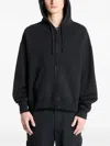 Alyx Scarred By Techno Hooded Sweatshirt In Black