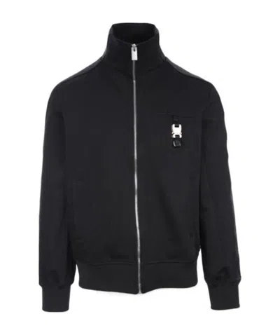 Alyx Zipped Bomber Jacket In Black