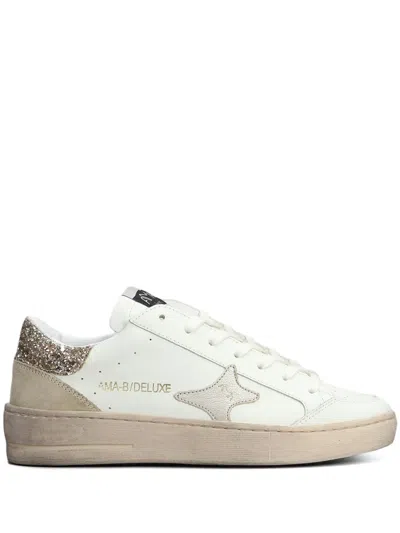 AMA BRAND LEATHER SNEAKERS