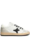 Ama Brand Sneakers In White Leather In White