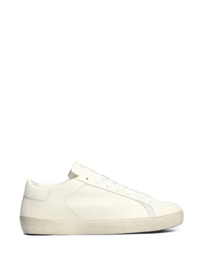 Ama Brand Logo-print Lace-up Sneakers In White