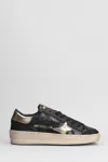 Ama Brand Sneakers In Black Leather In Black