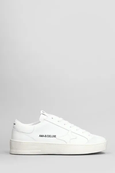 Ama Brand Sneakers In White Leather