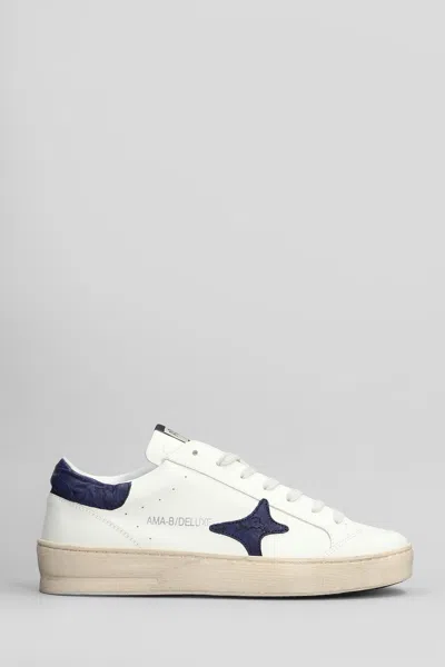Ama Brand Sneakers In White Leather