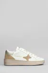 Ama Brand Sneakers In White Leather In White