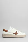 Ama Brand Sneakers In White Leather In White
