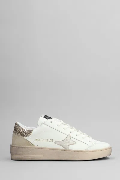 Ama Brand Sneakers In White Leather