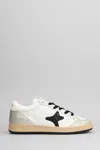 Ama Brand Sneakers In White Leather In White