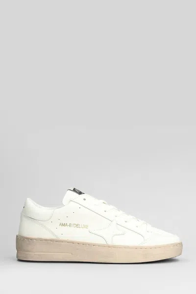 Ama Brand Sneakers In White Leather