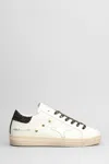 Ama Brand Glitter-panel Sneakers In White