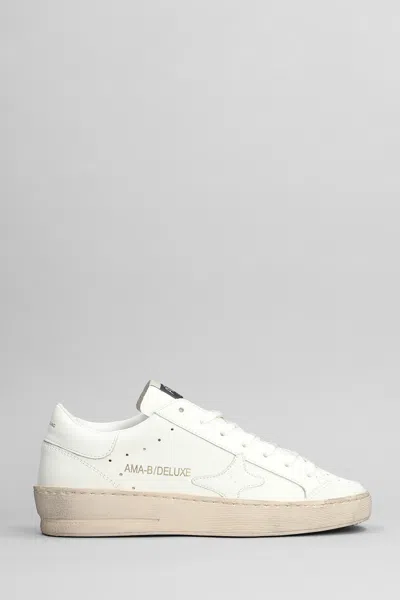 Ama Brand Trainers In White Leather