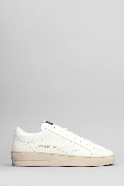 Ama Brand Sneakers In White Leather