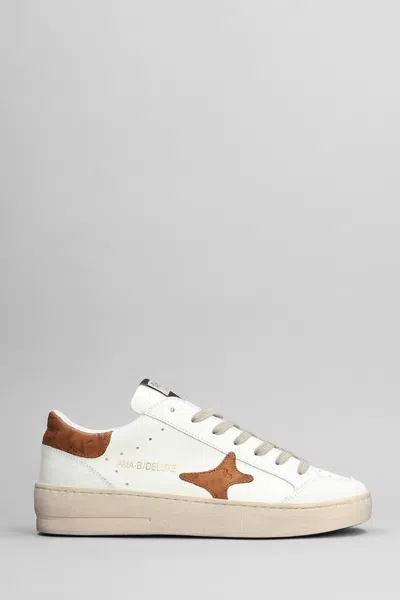 Ama Brand Sneakers In White Leather