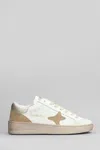 Ama Brand Sneakers In White Leather In White