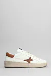 Ama Brand Sneakers In White Leather In White