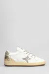 Ama Brand Sneakers In White Leather In White
