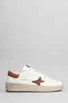 Ama Brand Sneakers In White Leather In White