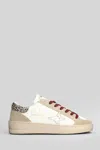 Ama Brand Deluxe Star-motif Sneakers In White