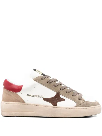 Ama Brand Star Appliqué Trainers In Multi