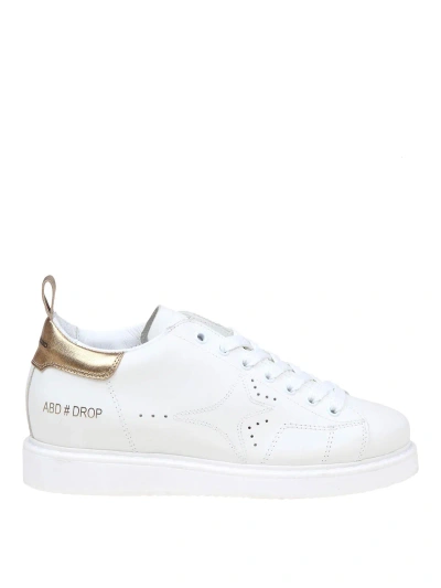 Ama Leather Trainers In White