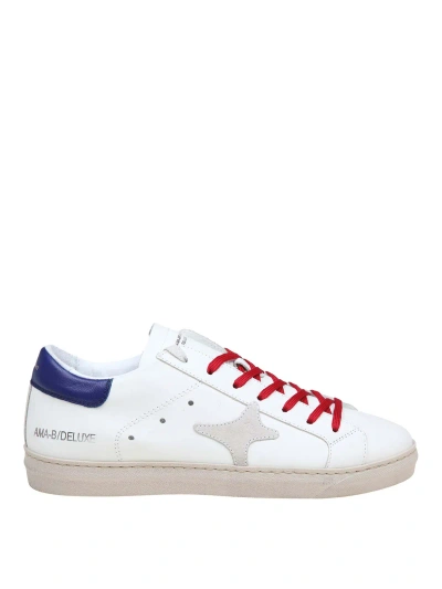 Ama Leather Sneakers In White