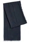 Ama Pure Starlight Sequin-embellished Cashmere Scarf In Dark Grey