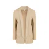 Ama The Label Women's Brown Opus Tan Blazer In Brown