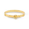 Amadeus Women's Gold Pyramid Stud Bangle In Gold