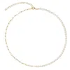 Amadeus Women's Laura Mixed Gold Chain & Pearl Necklace In Gold