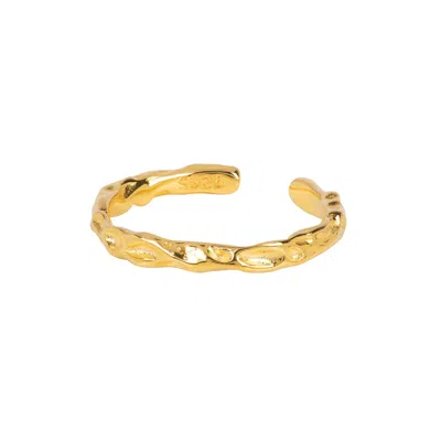 Amadeus Women's Petra Gold Stacking Ring - Size Adjustable