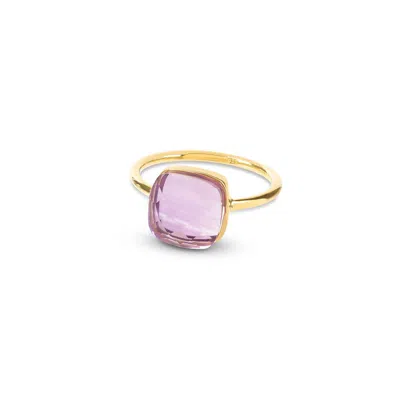 Amadeus Women's Pink / Purple Sophia Amethyst Ring