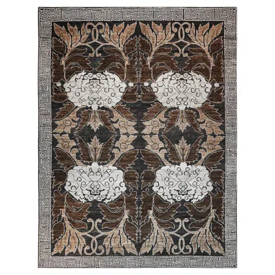 Pre-owned Amadi Afghan Blue Transitional Rug