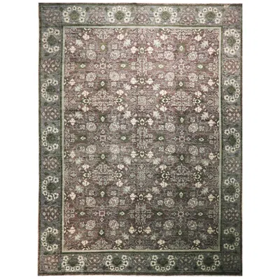 Pre-owned Amadi Afghan Purple Transitional Rug