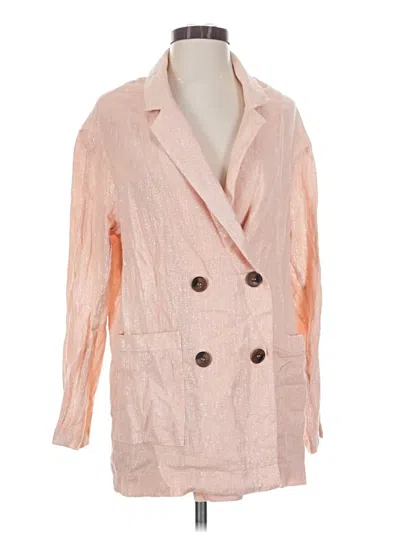 Pre-owned Amadi Blazer Jacket In Pink