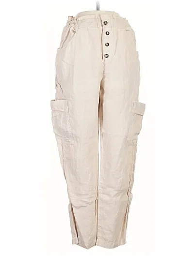 Pre-owned Amadi Cargo Pants In Ivory
