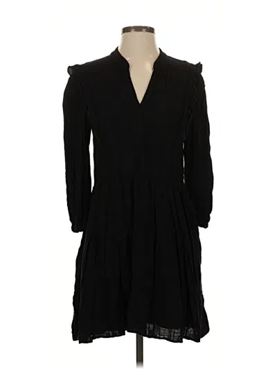 Pre-owned Amadi Casual Dress In Black