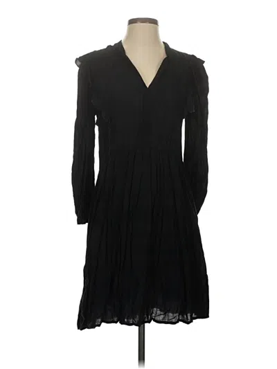 Pre-owned Amadi Casual Dress In Black