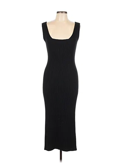 Pre-owned Amadi Casual Dress In Black