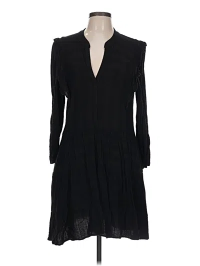 Pre-owned Amadi Casual Dress In Black