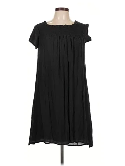 Pre-owned Amadi Casual Dress In Black