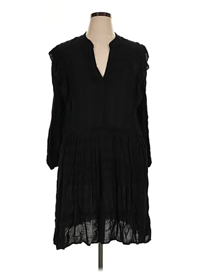 Pre-owned Amadi Casual Dress In Black