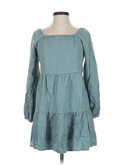 Pre-owned Amadi Casual Dress In Blue