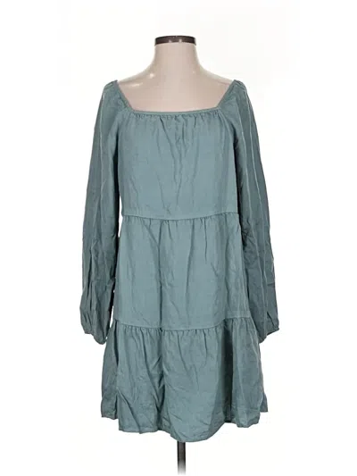 Pre-owned Amadi Casual Dress In Blue